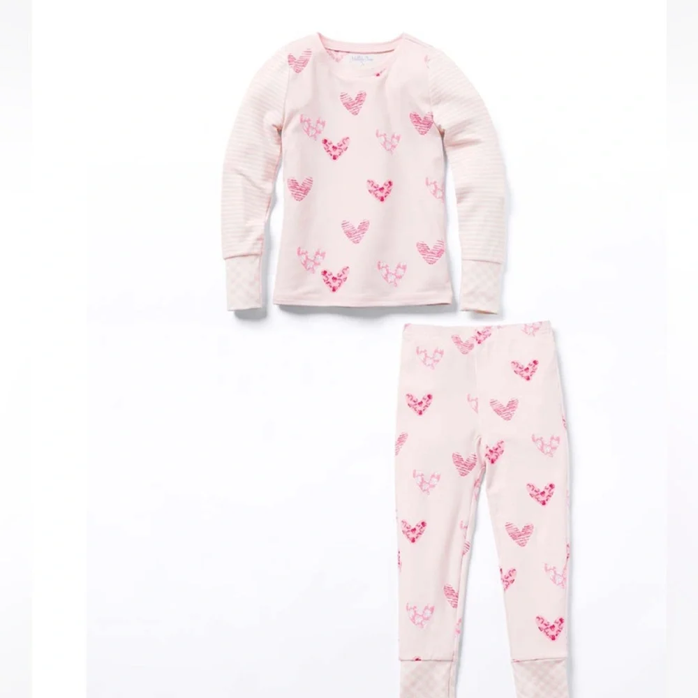 ❌SOLD 💕NWT Matilda Jane Hearts « Fairy Dust Allover » Pajamas Girl's Size 14 - Picture 5 of 9